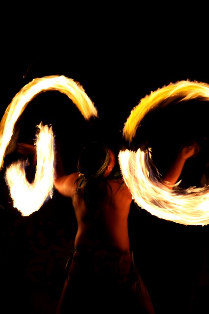 Hawaiian Fire Dancer