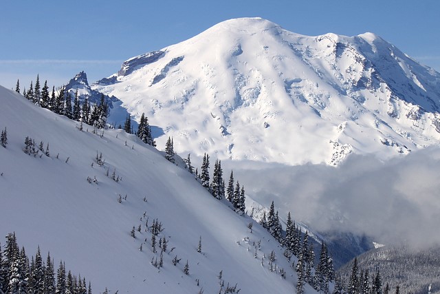 Mt. Rainier from Crystal Mountain